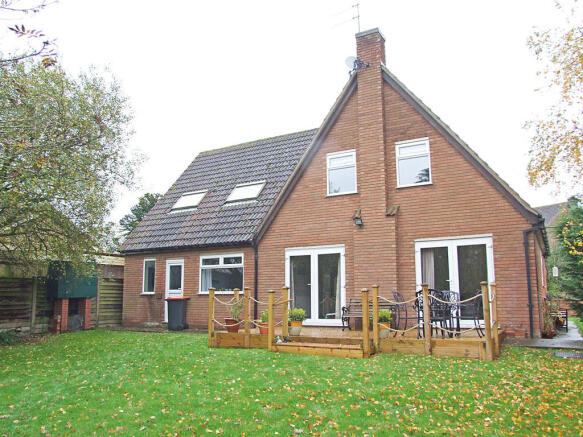 Rear view of hous...