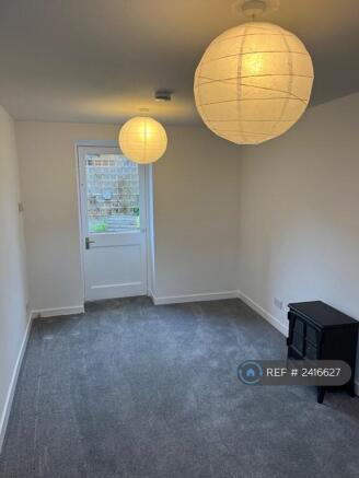 Living Room: Back Door Leading To Private Garden