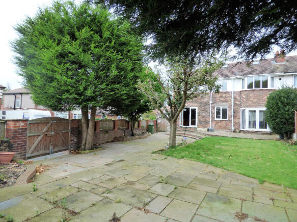 Rear Garden & Drive