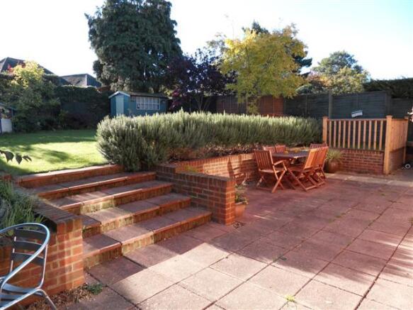 Rear garden