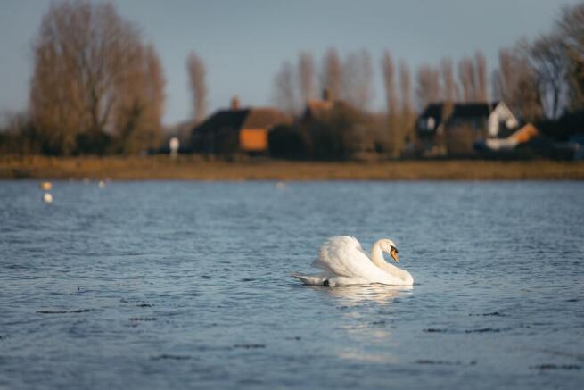 External local area shot of bosham quay