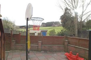 Rear garden area