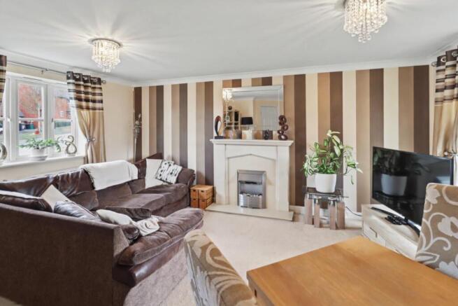 Living diner with fire