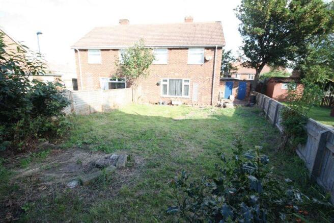 Rear garden