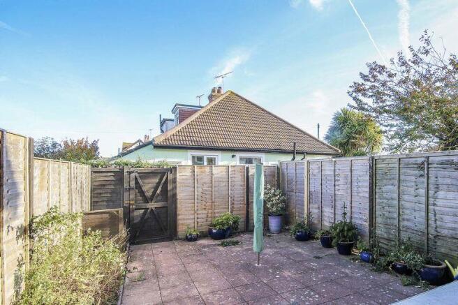 Rear garden