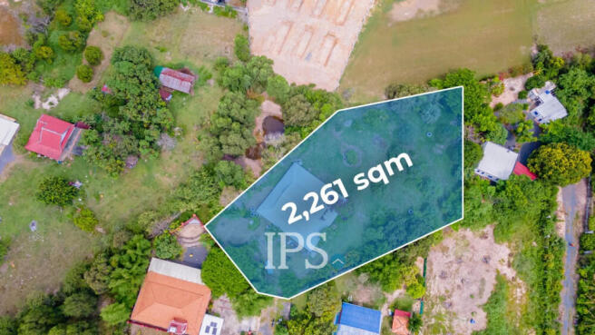 2,261 Sqm Land For Sale - Kampot Province