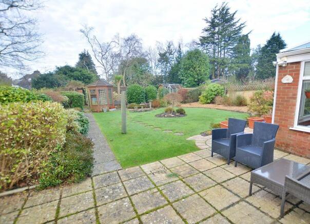 Rear garden