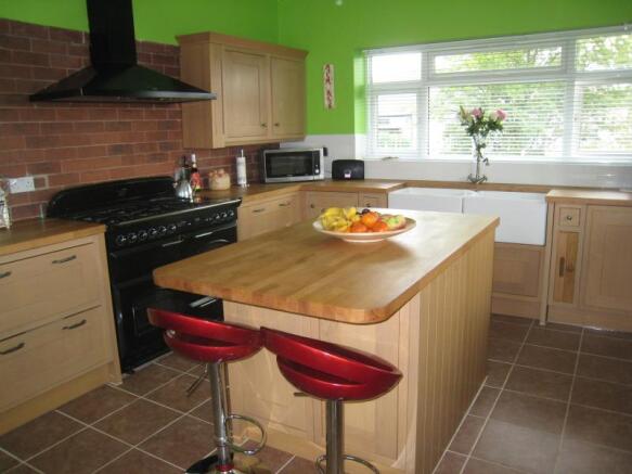 Striking Living Dining Kitchen With High Quality Kitchen Complete With A Range Of Integrated Appliances
