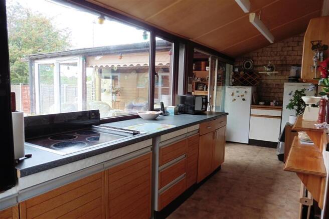 Lean to Kitchen Area
