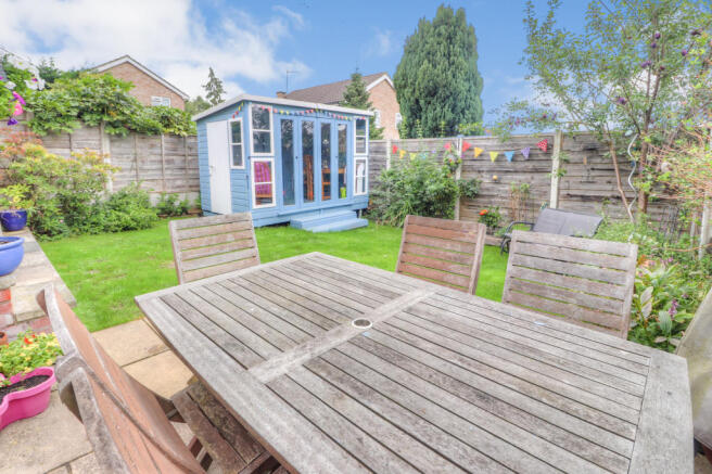 Rear Garden & Patio Area