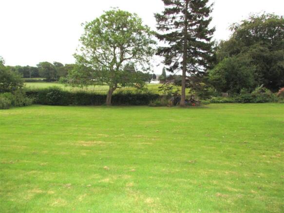 Lawned Garden with V