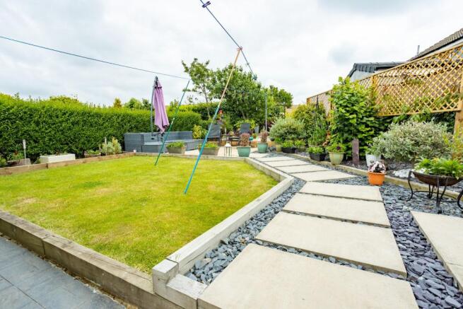 Rear garden