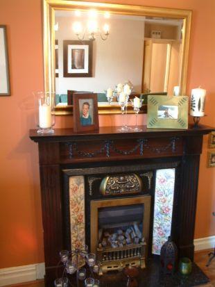 Fireplace in Lounge