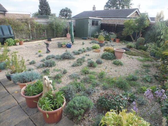 Rear garden