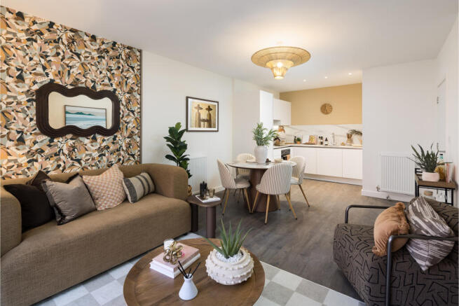 Menier Apartments - Kitchen / Lounge