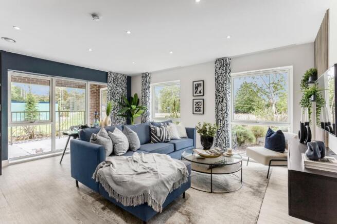 Marleigh Park 2 beroom showhome, living