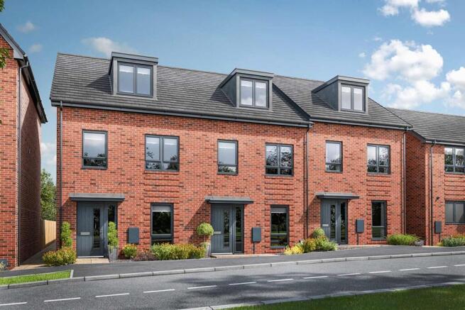 Artist's impression of a typical Owlton home