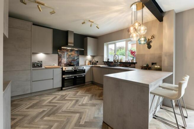 Stylish kitchen diner