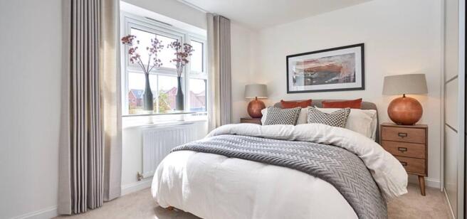 Typical additional bedroom