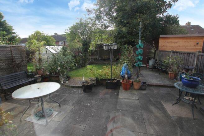 Rear garden