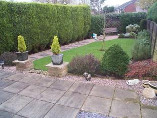 Rear garden