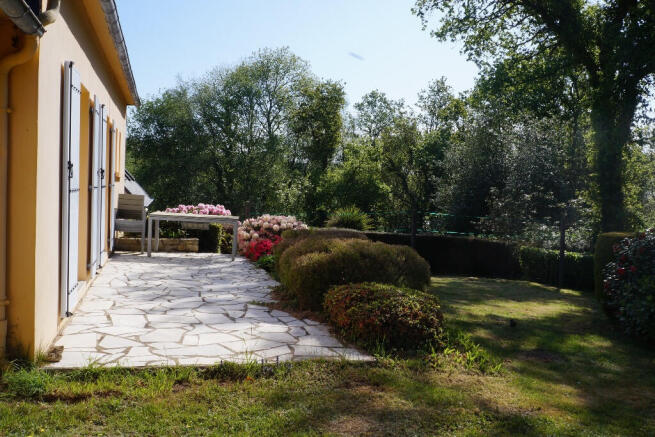 rear terrace