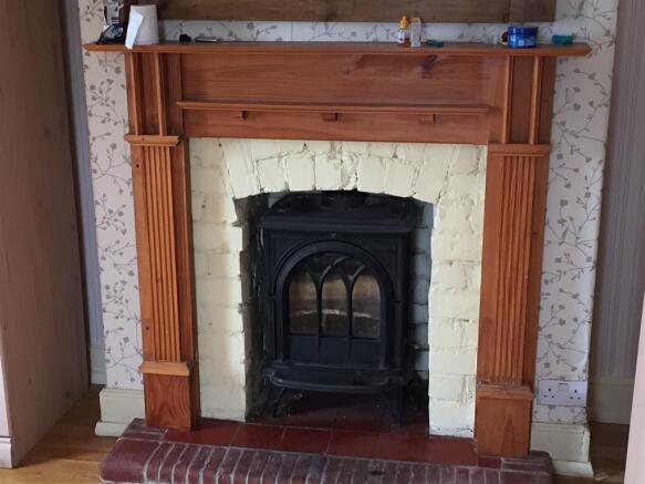 Master Bedroom Log Burner