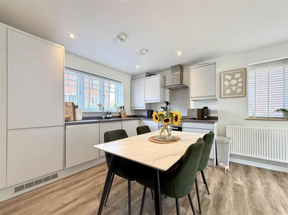 Kitchen/Dining/Living Space