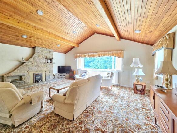Vaulted Living Room