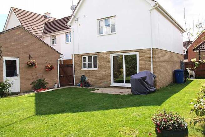 rear of property