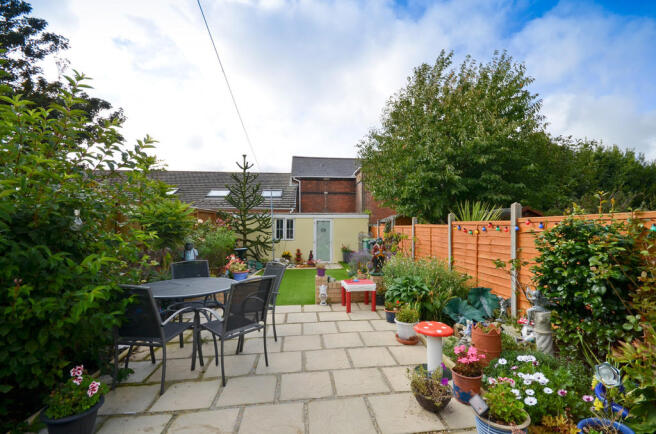 Rear garden
