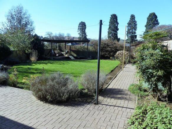 Rear garden