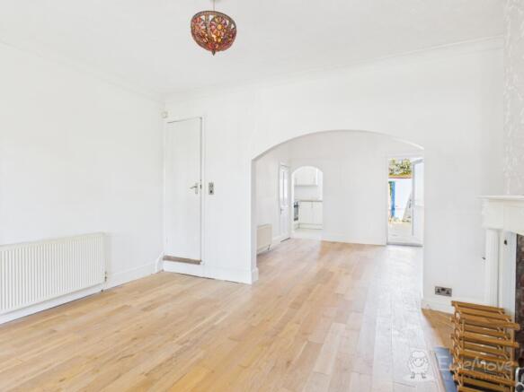 Open plan lounge and dining area