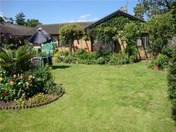 Rear garden