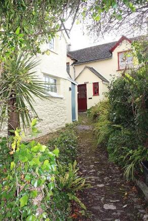 front of property