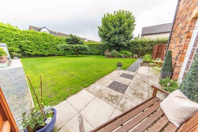 Rear garden
