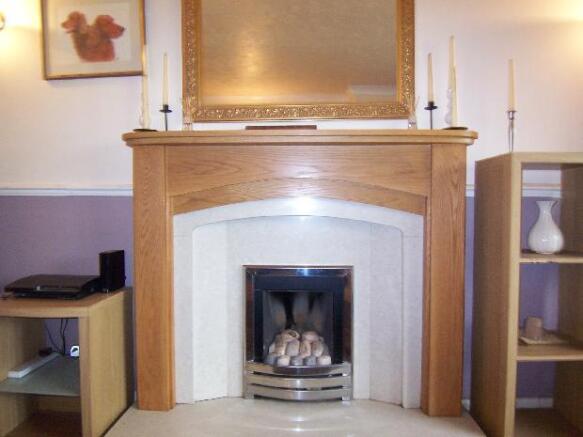 Feature fireplace