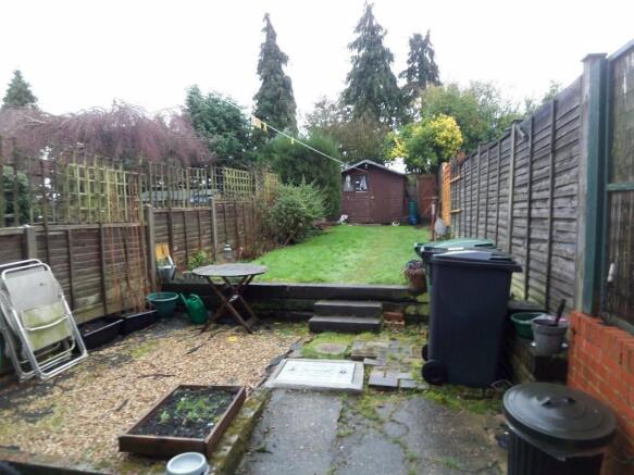 Rear garden