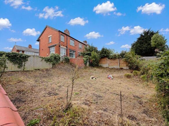 Rear of Property