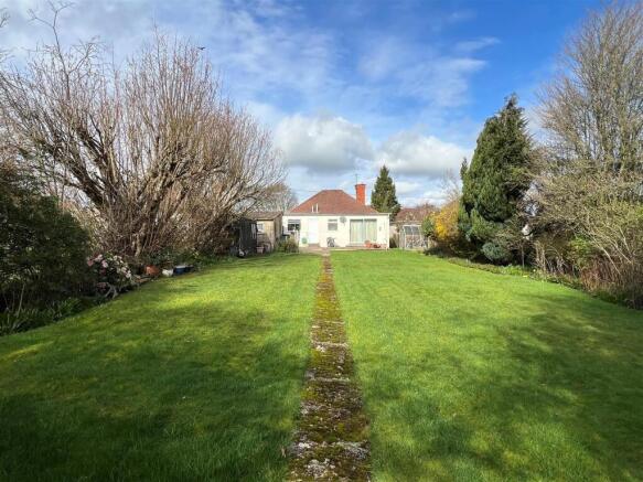 Rear garden