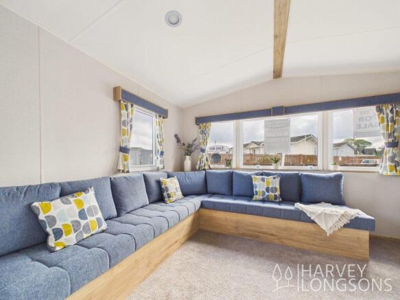 ABI Arizona Premier lounge with blue corner seatin