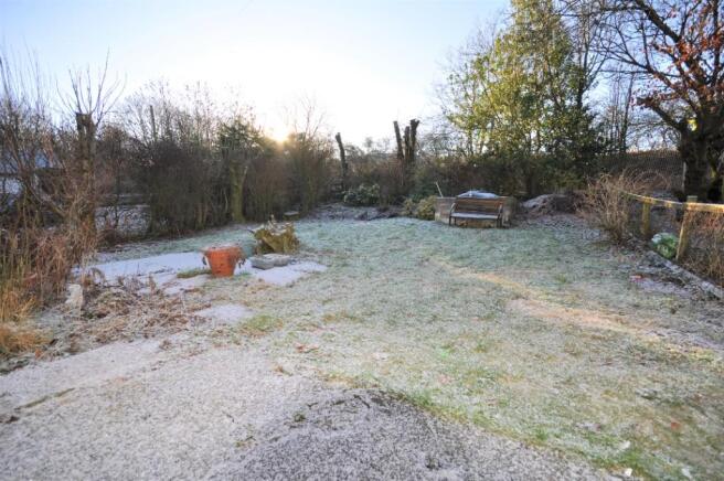 Rear garden