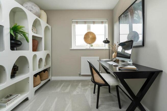 A dedicated study makes home working easy