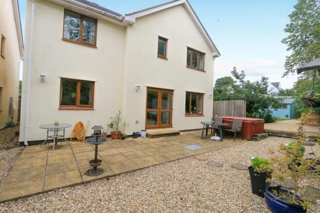 Back of property