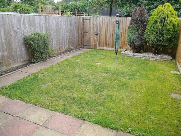 Rear garden