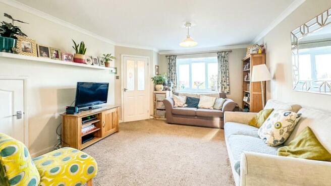 living room and dining room