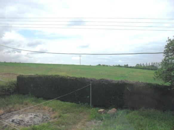 View open farmland