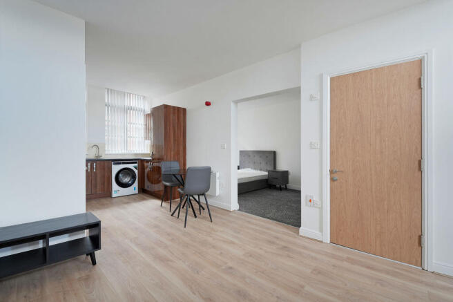 Open plan living space