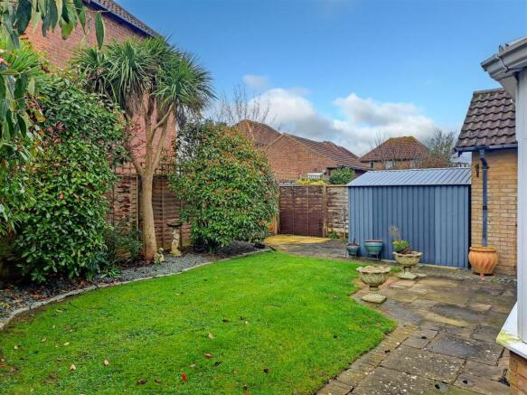 West Facing Rear Garden