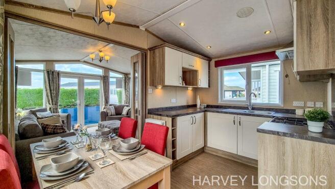 Kitchen and dining area in the Pemberton Abingdon